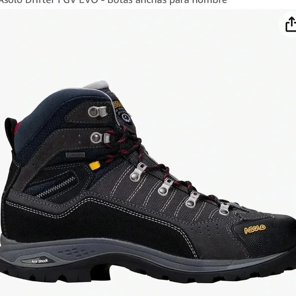 Asolo DRIFTER I GV EVO WIDE FIT gore Tex vibram sole hiking trekking boot - Picture 1 of 15